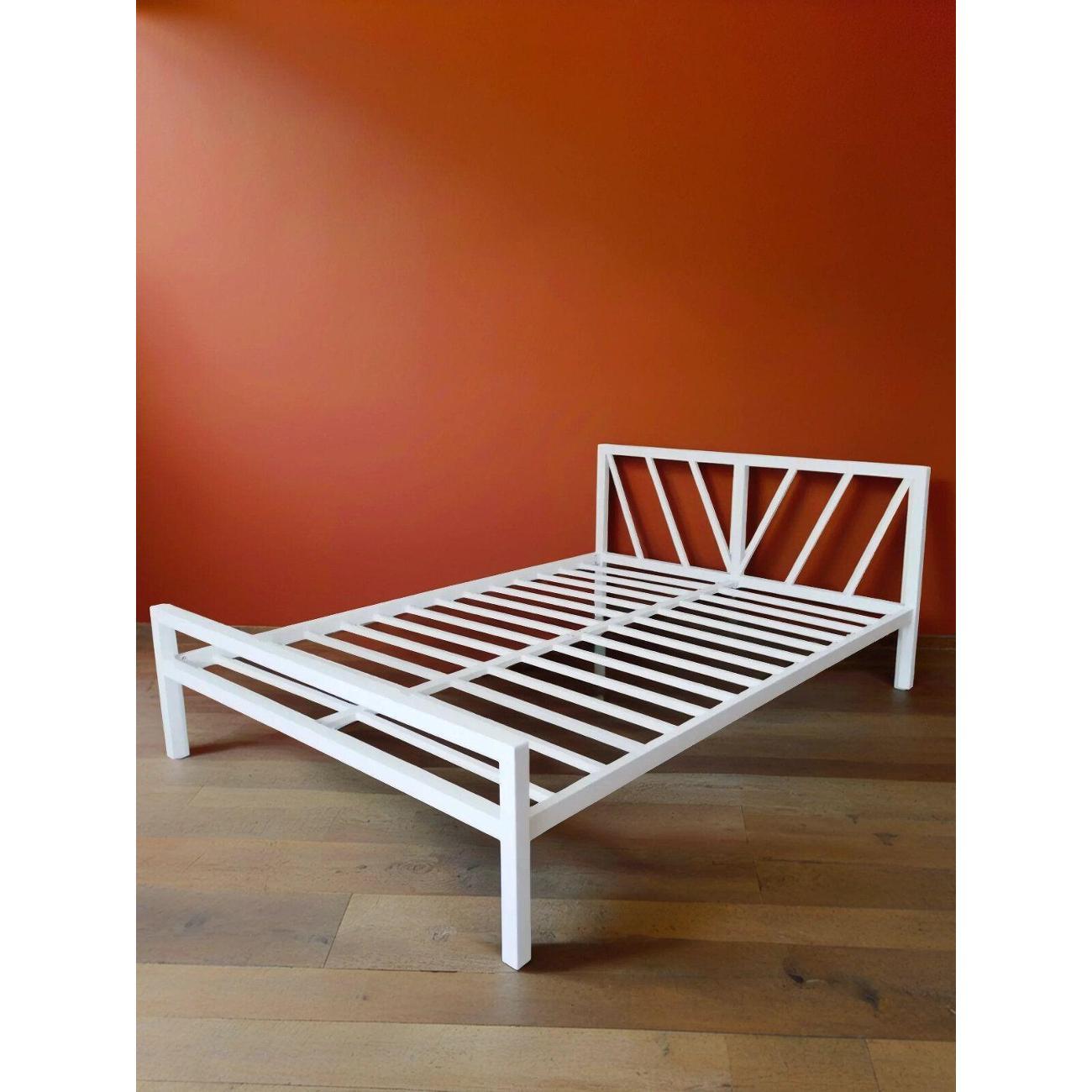 Кровать LOFT Mebel Герда-2 белые