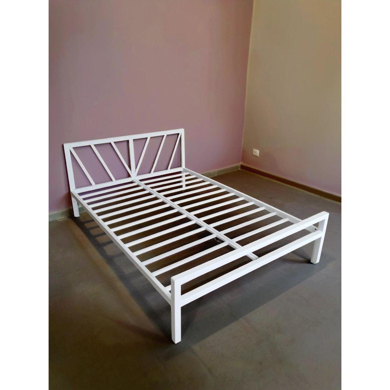 Кровать LOFT Mebel Герда-2 белые