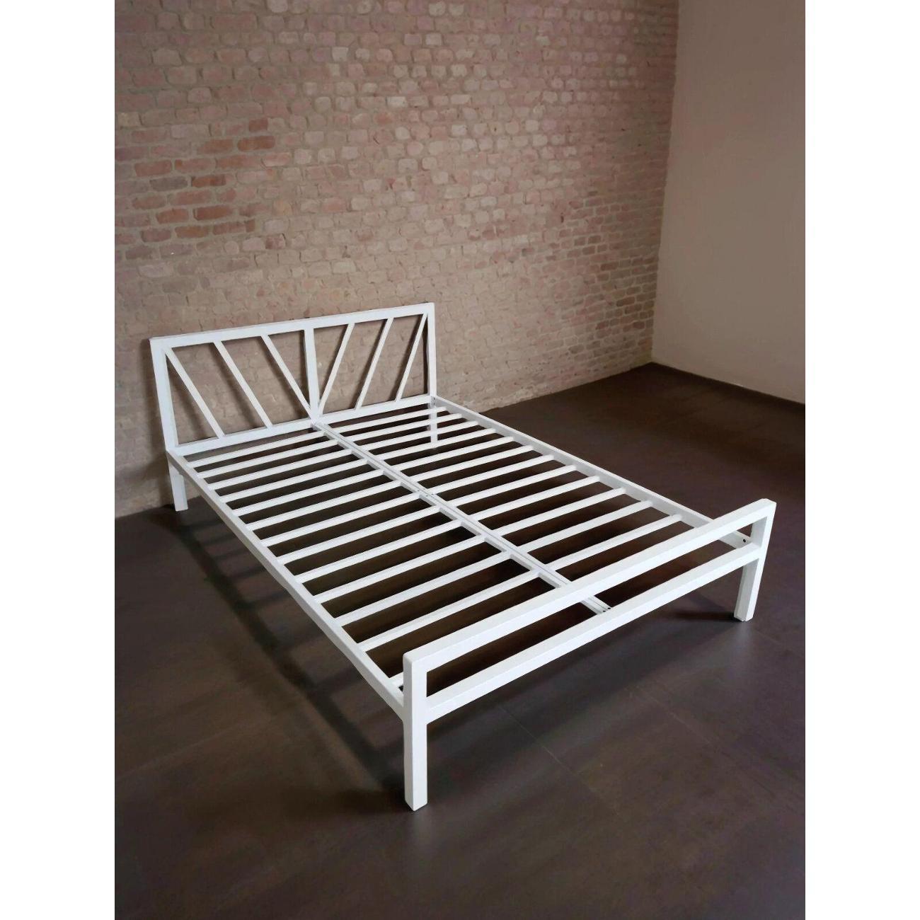 Кровать LOFT Mebel Герда-2 белые