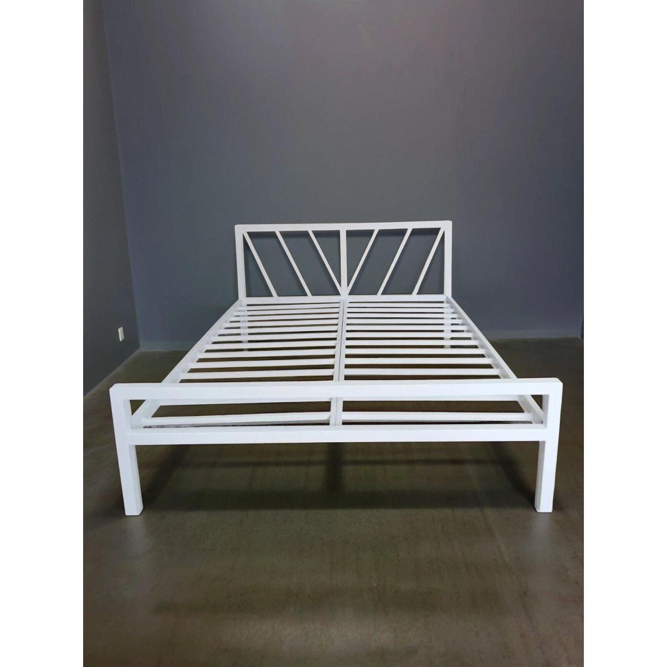 Кровать LOFT Mebel Герда-2 белые