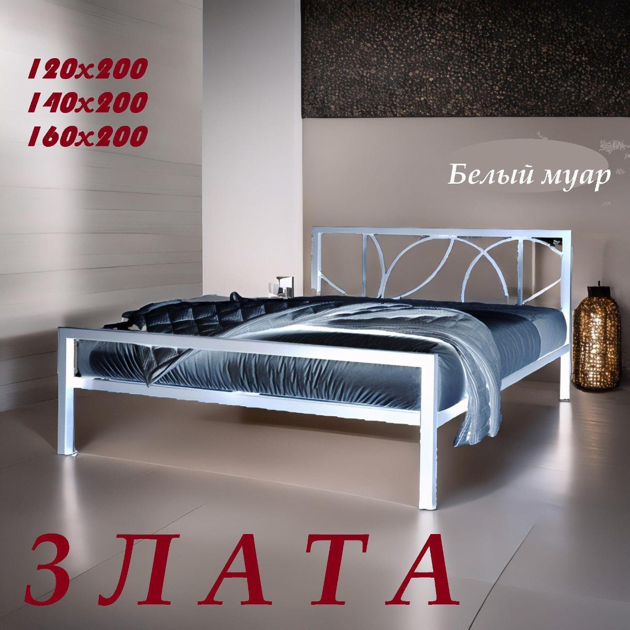 Кровать LOFT Mebel Злата белые