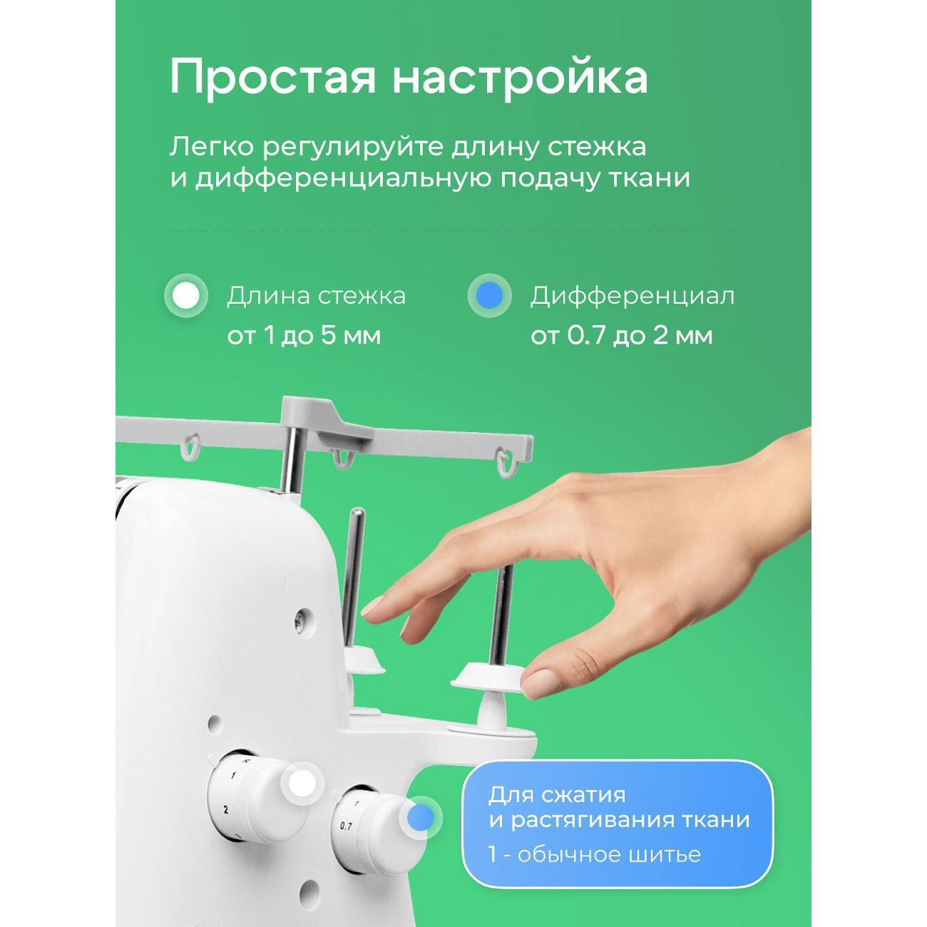 Оверлок, коверлок CHAYKA NEW WAVE 007