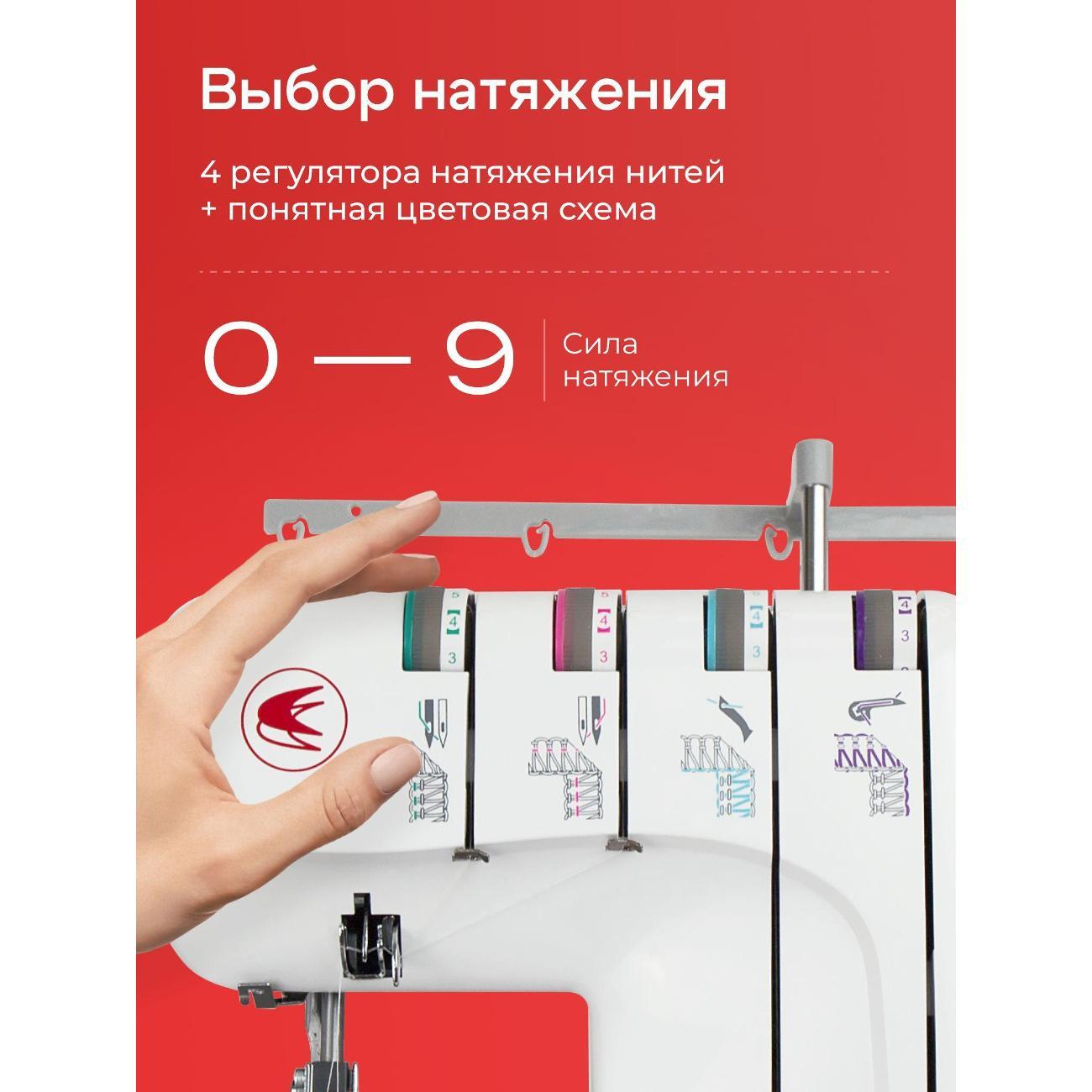 Оверлок, коверлок CHAYKA 649