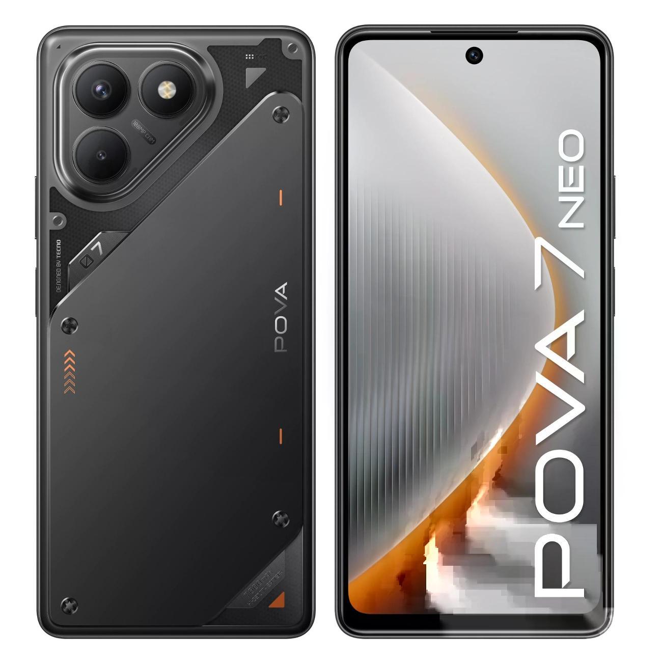Смартфон Tecno Pova 7 Neo (LJ6 128+8 GEEK BLACK)