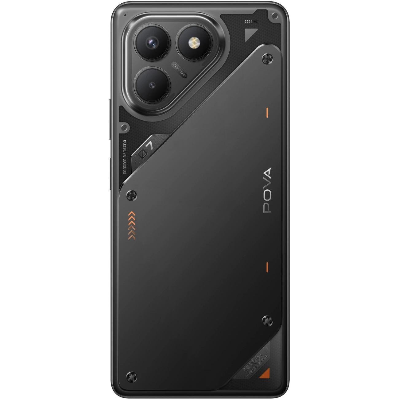 Смартфон Tecno Pova 7 Neo (LJ6 128+8 GEEK BLACK)