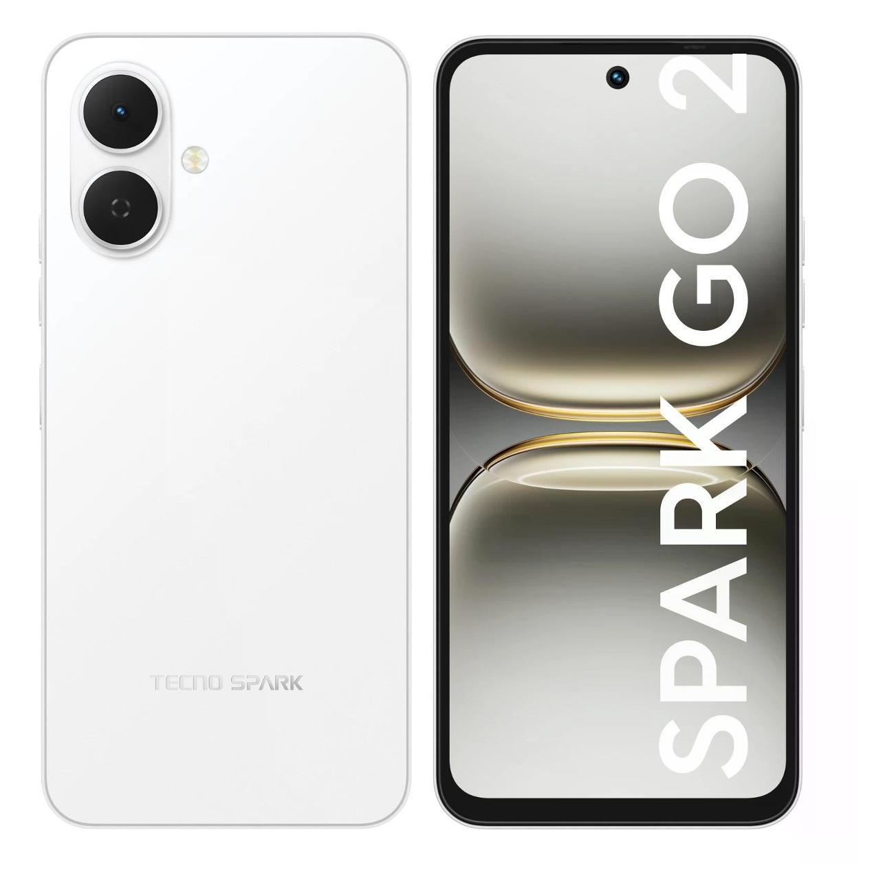 Смартфон TECNO Spark Go 2 (KM4 128+4 VEIL WHITE)