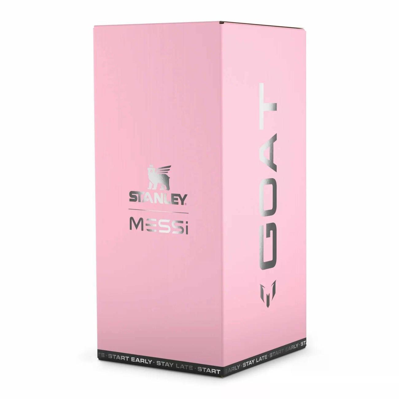 Термокружка STANLEY x The Messi The Quencher ProTour розовая