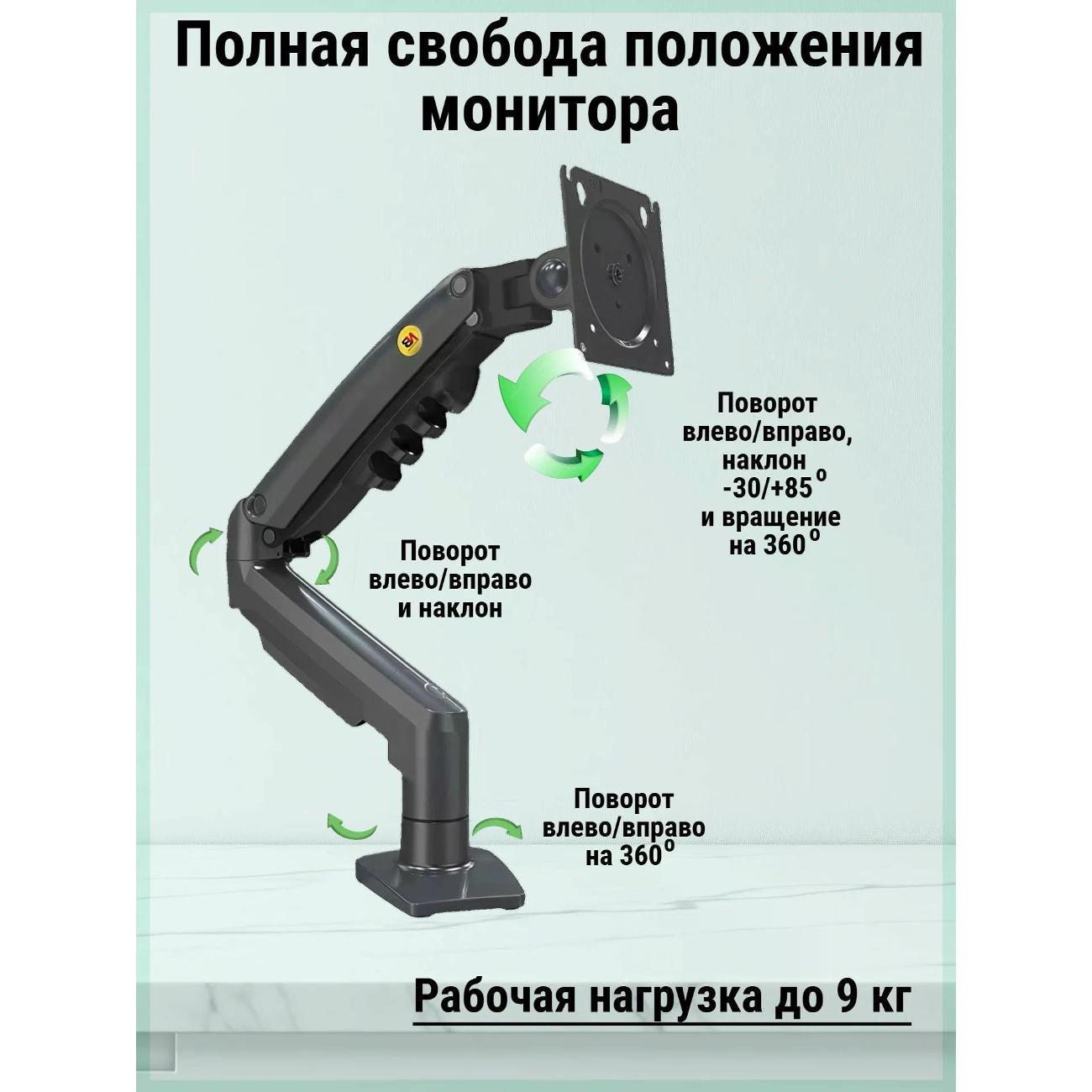 Кронштейн для монитора Нет бренда F80NB