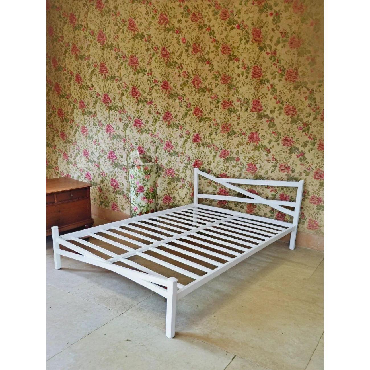 Кровать LOFT Mebel Афина белые