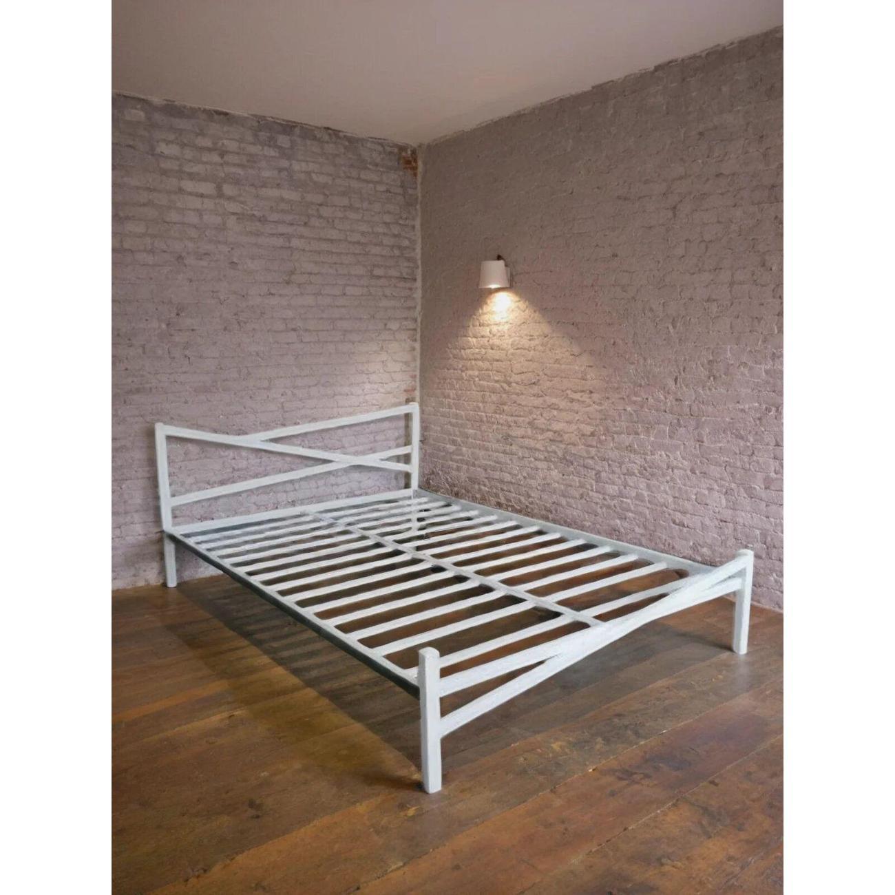 Кровать LOFT Mebel Афина белые