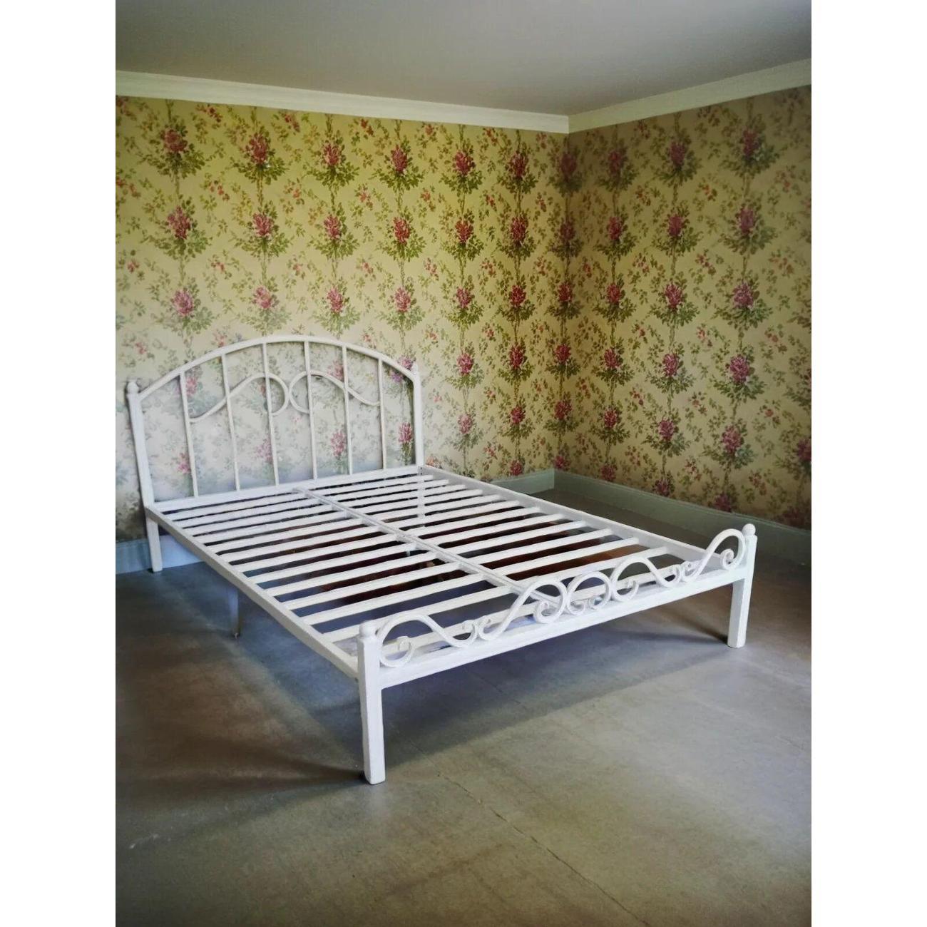 Кровать LOFT Mebel Ариэль2 белые