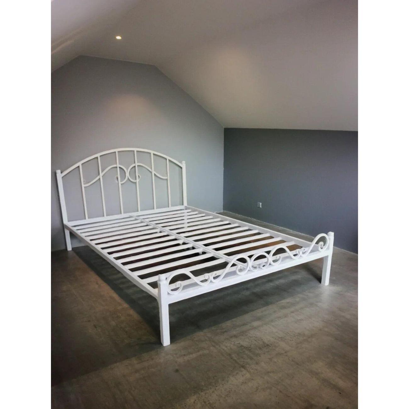 Кровать LOFT Mebel Ариэль2 белые