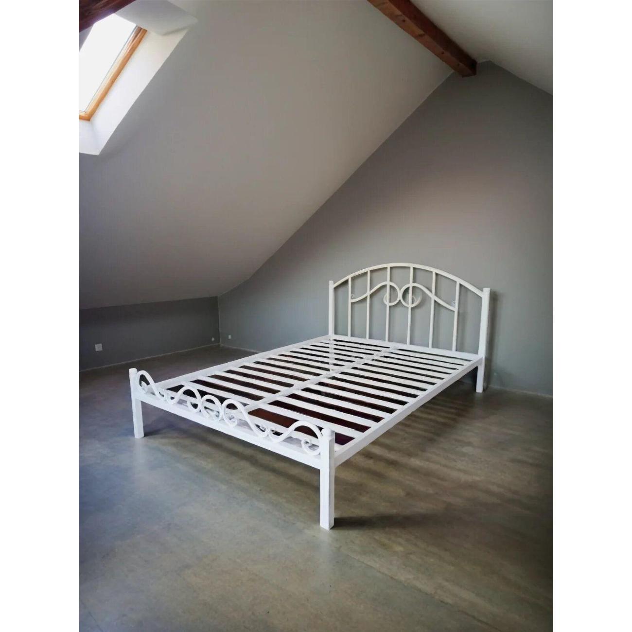 Кровать LOFT Mebel Ариэль2 белые