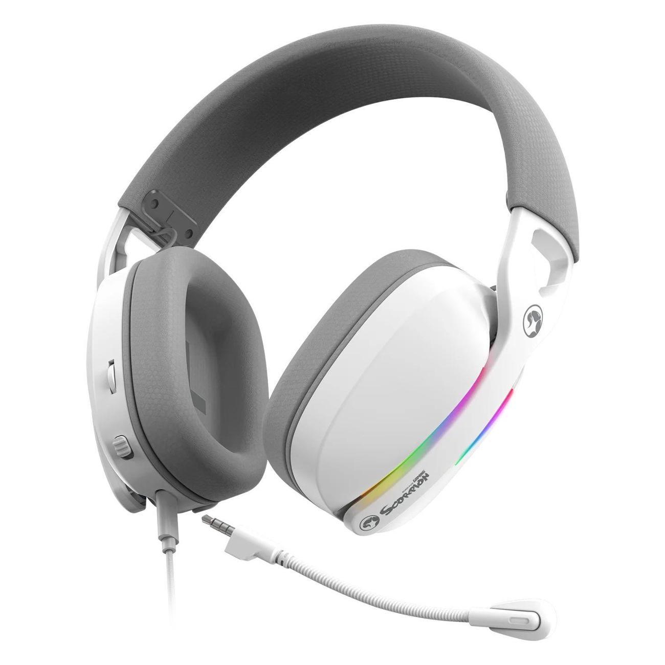Наушники проводные Marvo Pulz 70S HG9086 WH, белый
