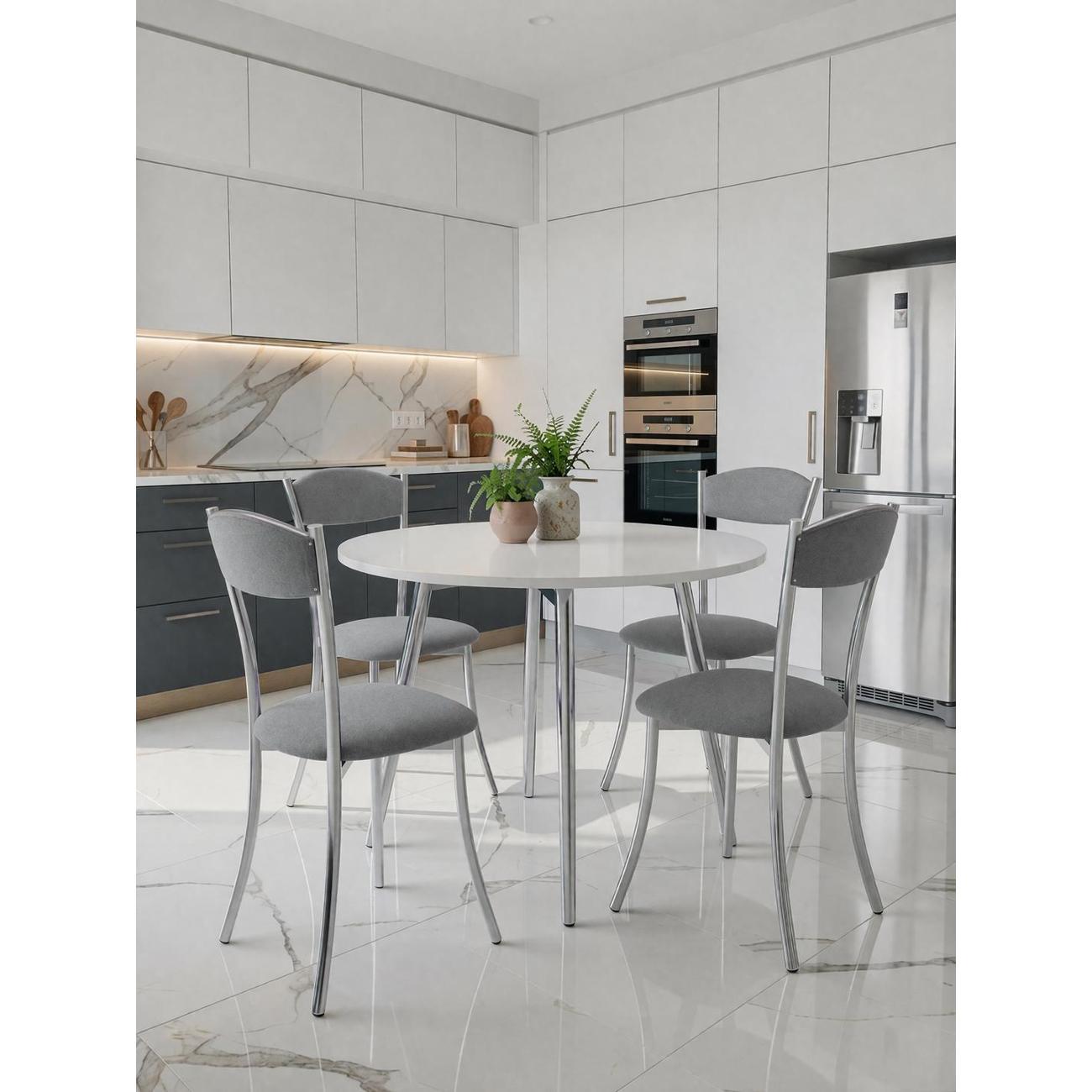 Стул обеденный ЭОН Хром2-микровелюр