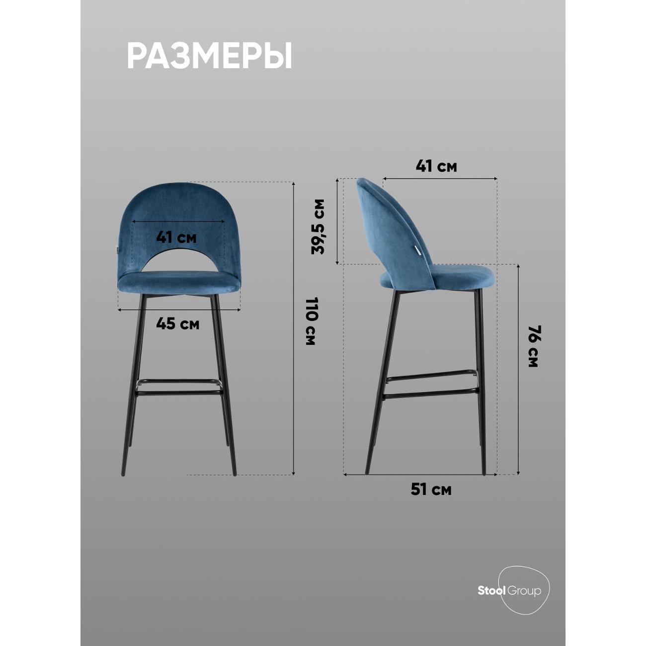 Стул барный Stool Group Меган SN