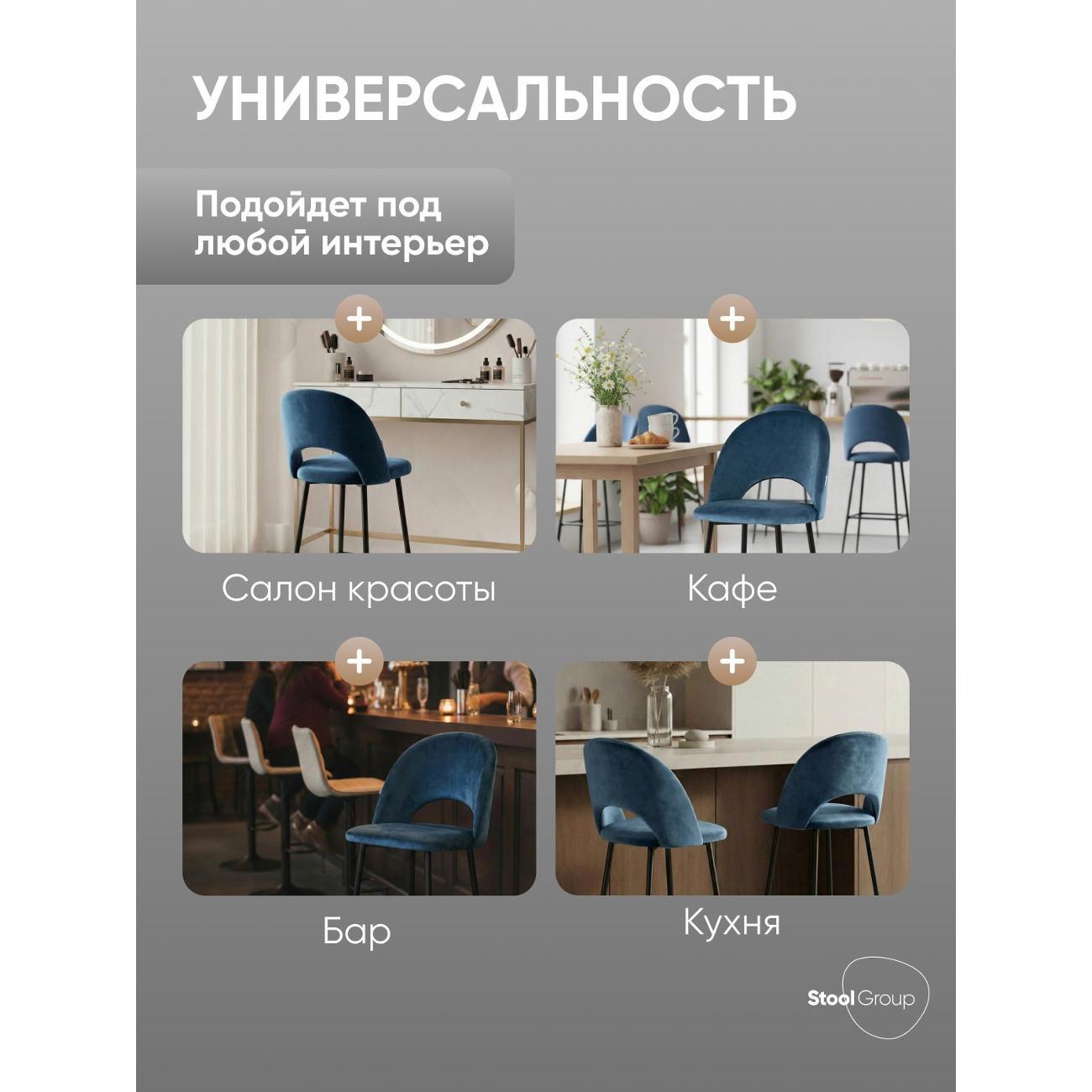 Стул барный Stool Group Меган SN