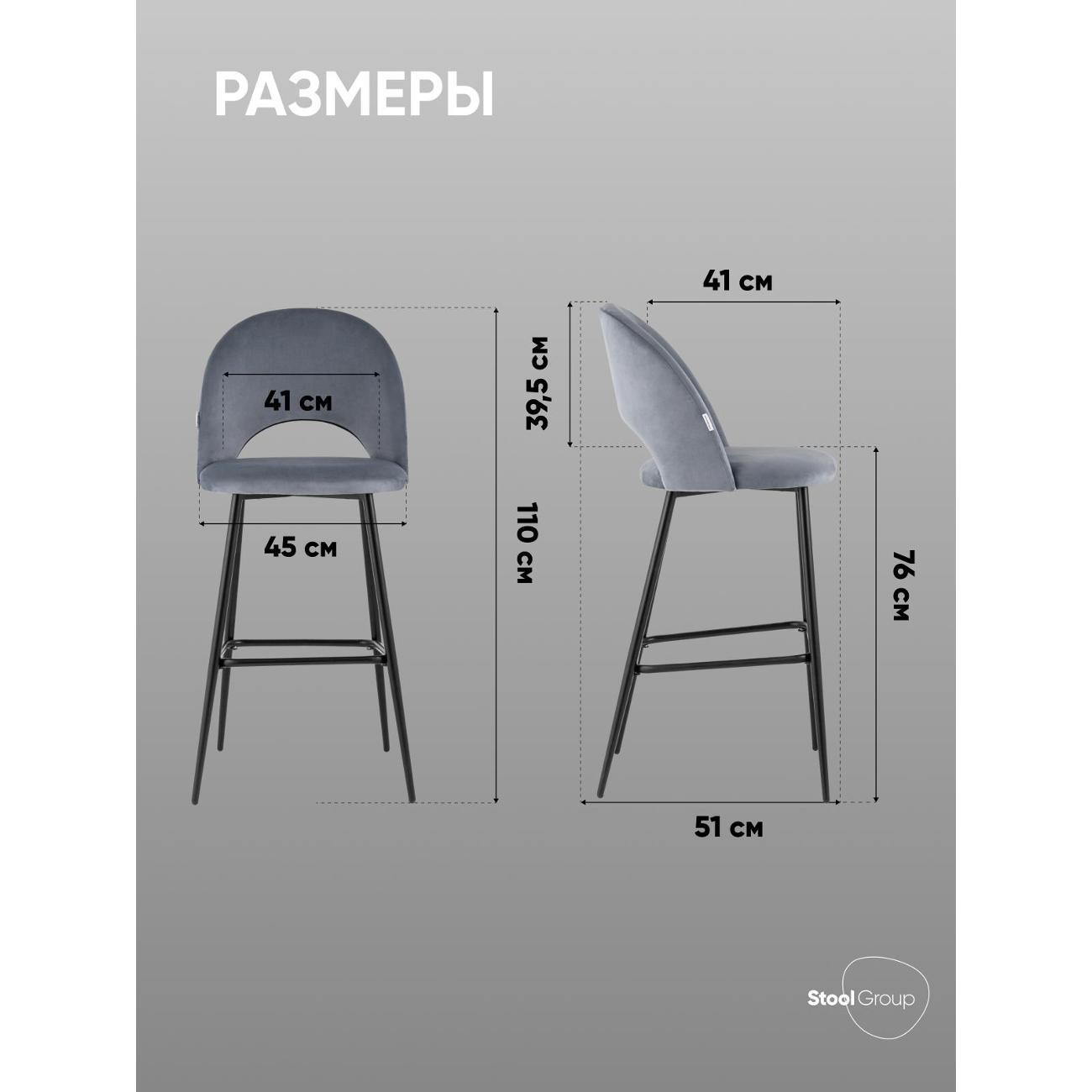 Стул барный Stool Group Меган SN