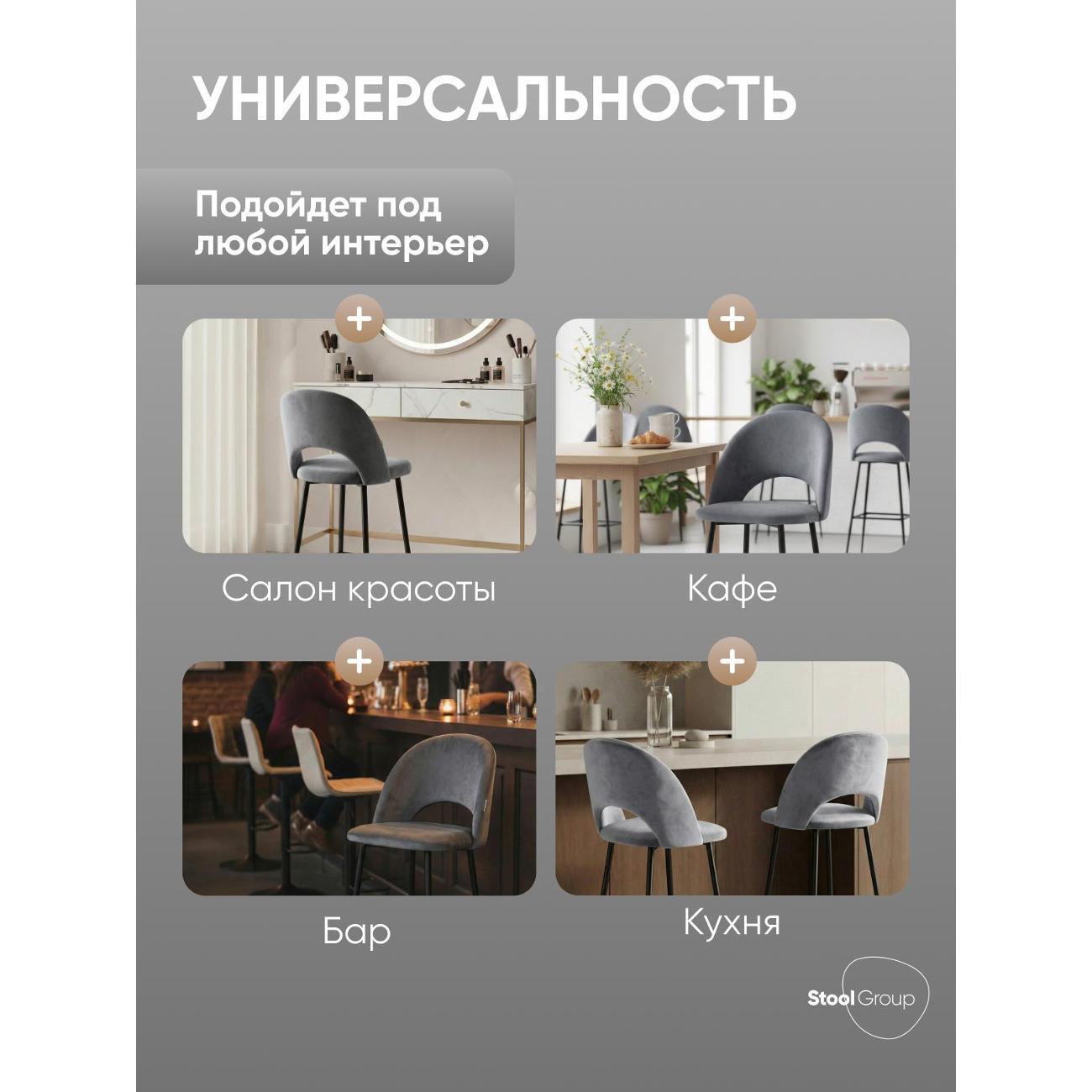 Стул барный Stool Group Меган SN