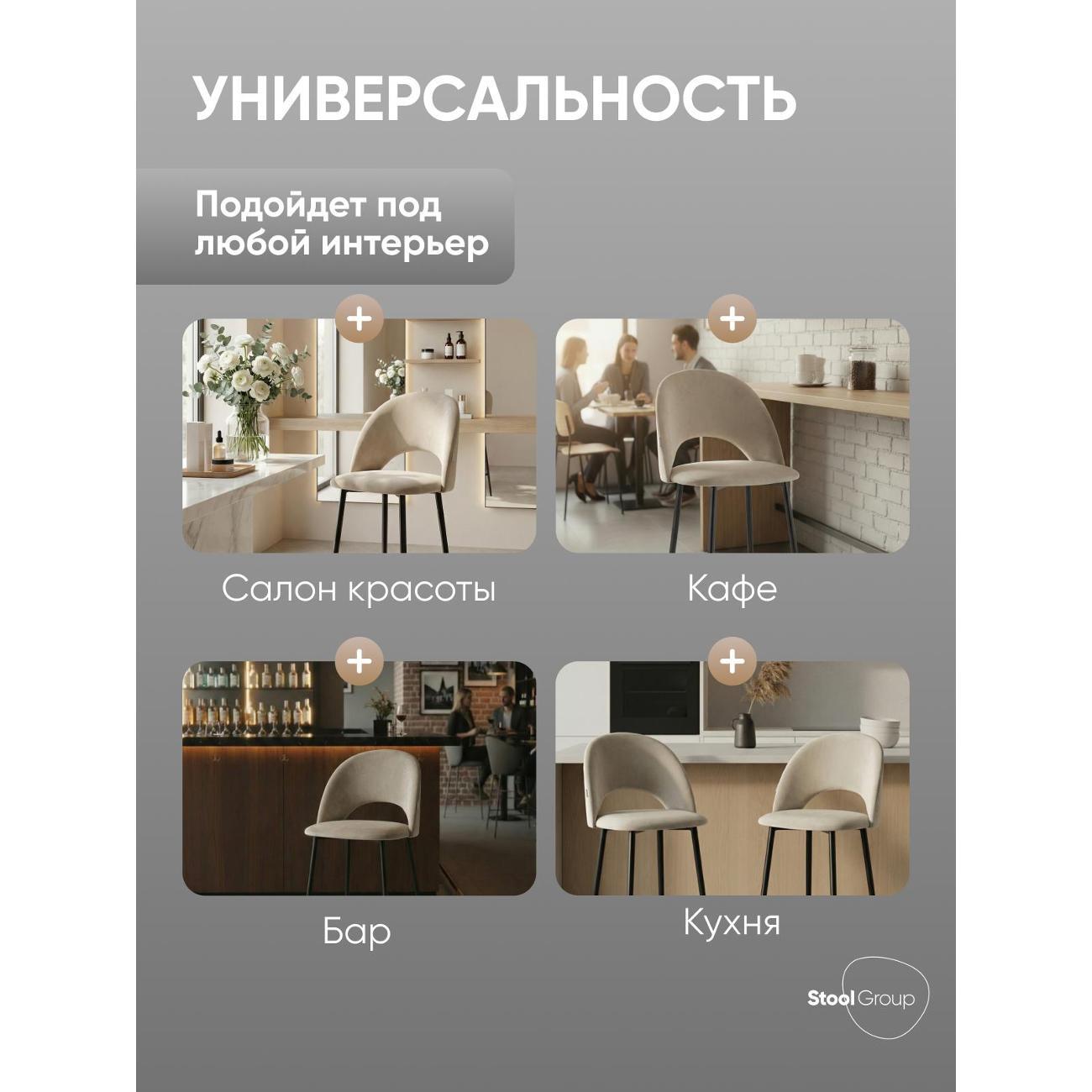 Стул барный Stool Group Меган SN