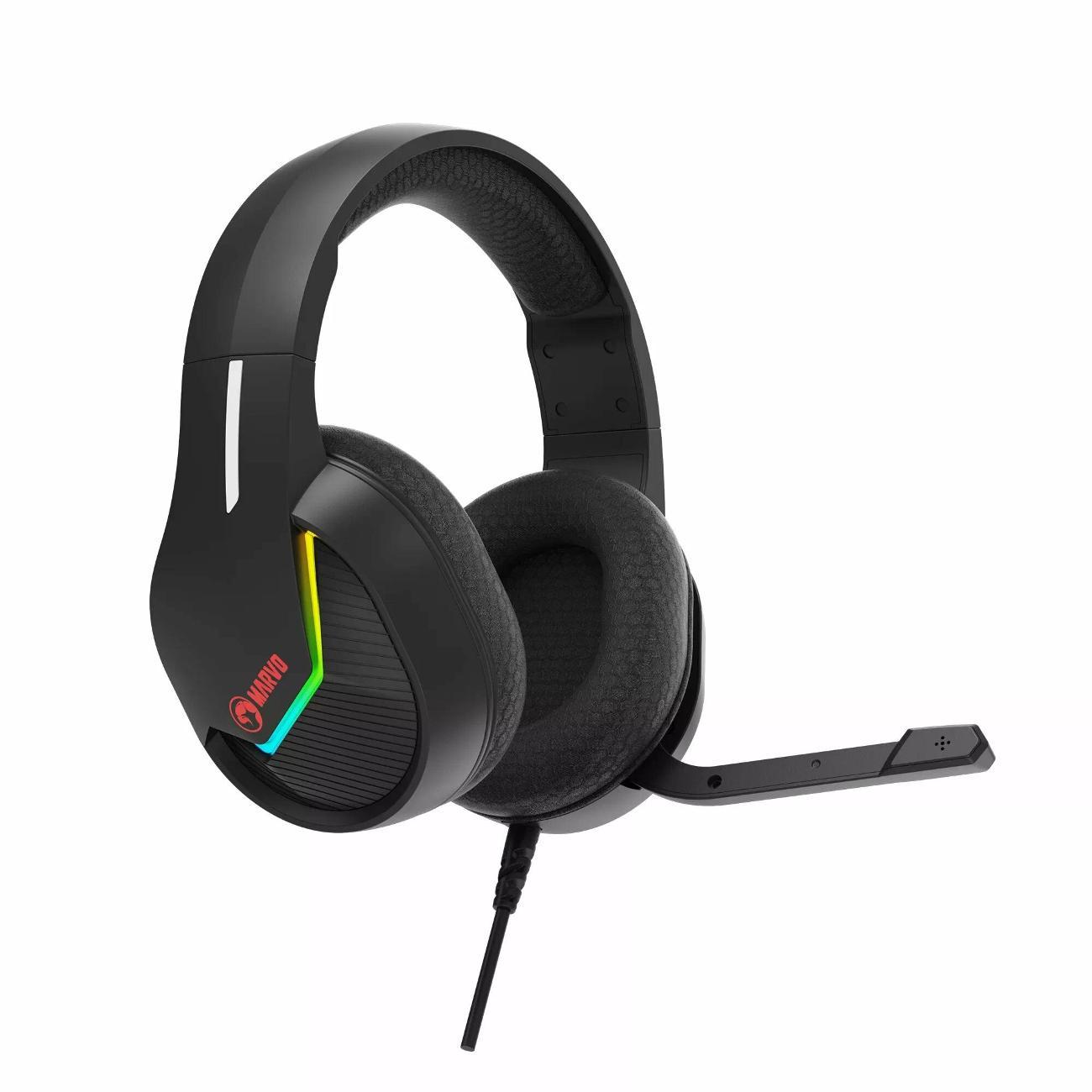 Наушники проводные Marvo Tactic 40 H8618 BK, черный