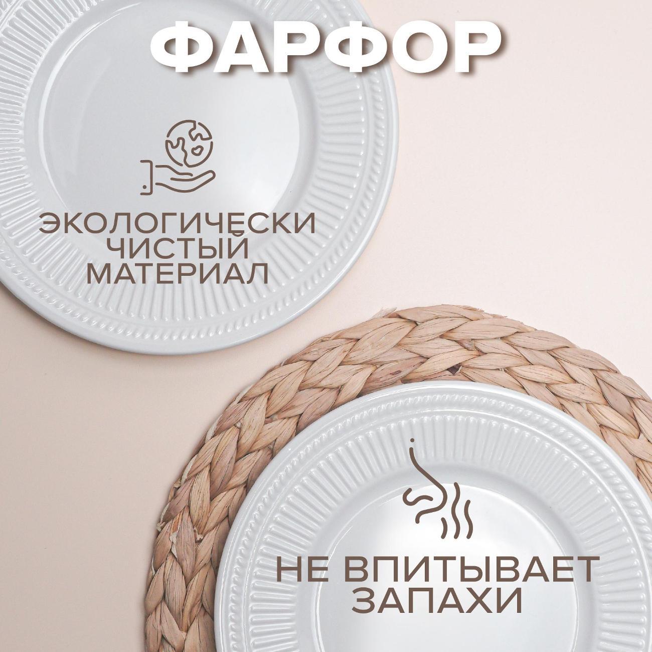Тарелка GOOD SALE Тарелка 19 см Полосы