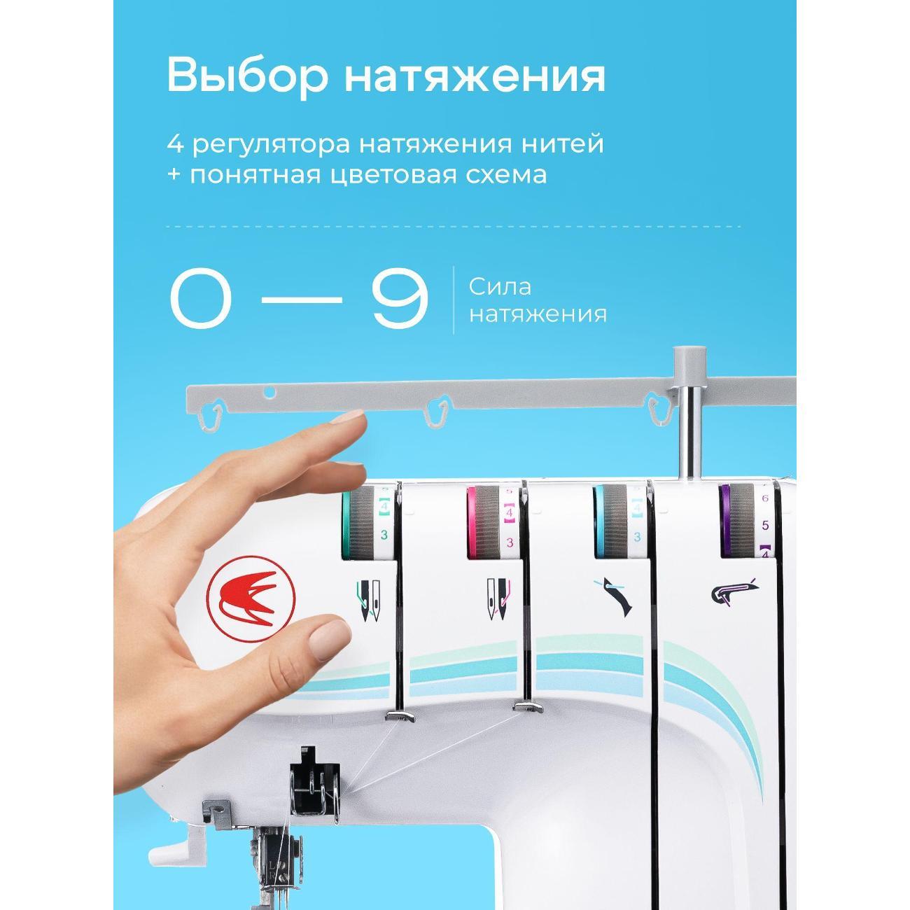 Оверлок, коверлок CHAYKA NEW WAVE 777