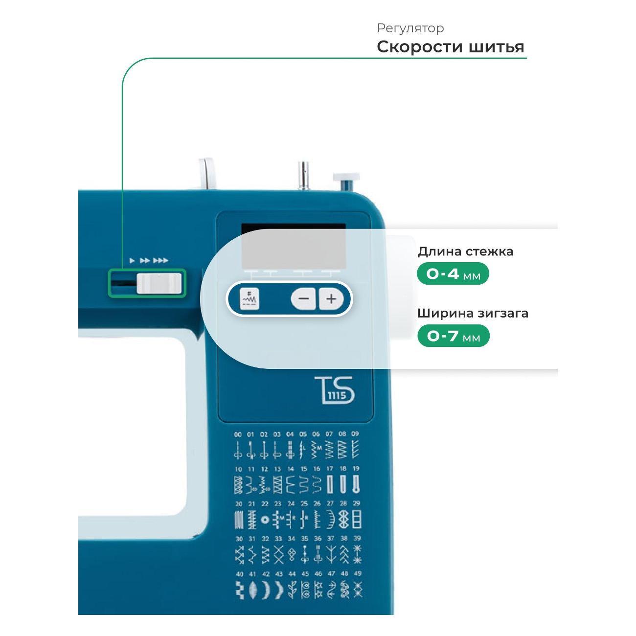 Швейная машина Janome TS1115
