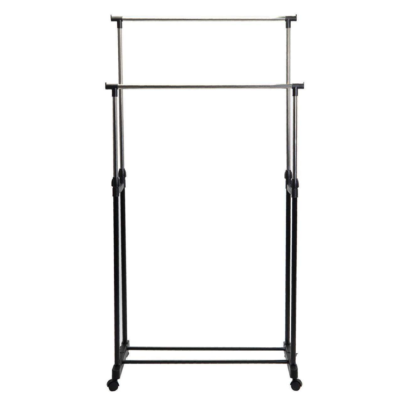 Вешалка напольная BoomHouse Вешалка д/плечиков BOOMHOUSE GR-003, металл/хром