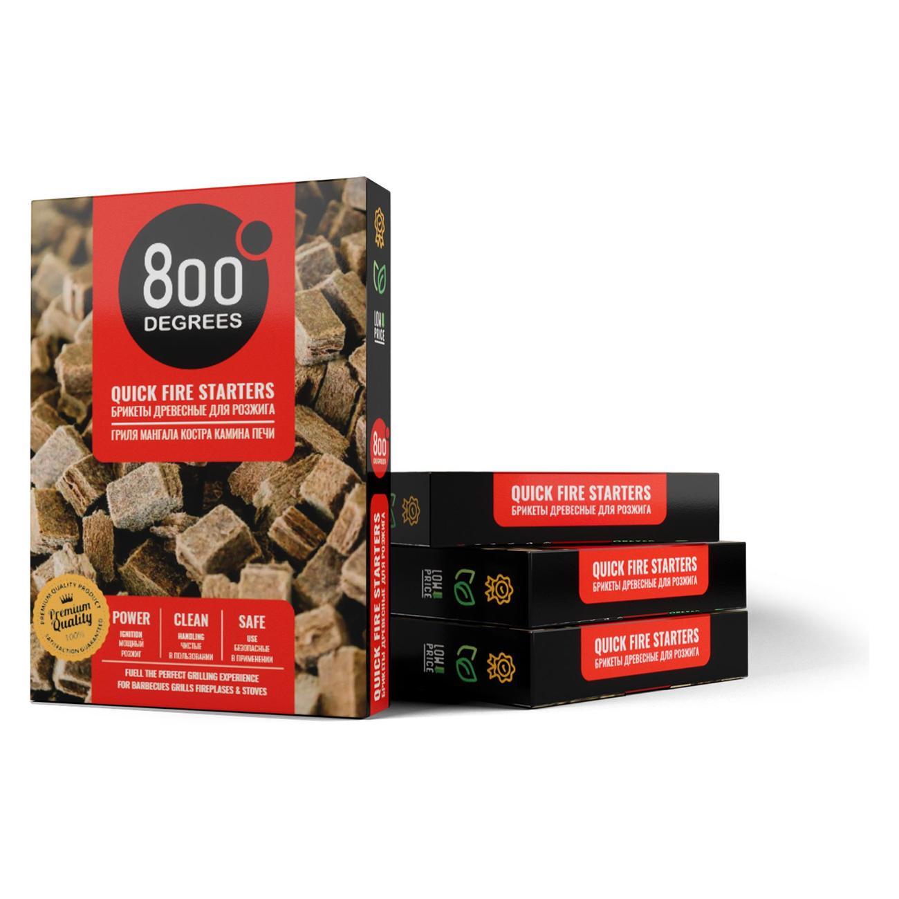 Средство для розжига 800 Degrees Fire Up Starters