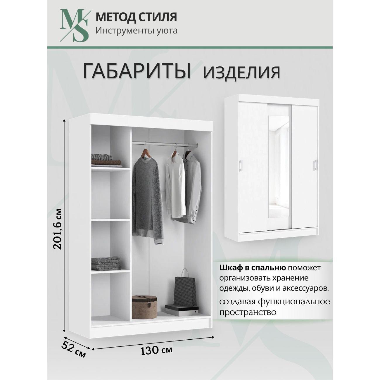 Шкаф-купе МИФ Бася