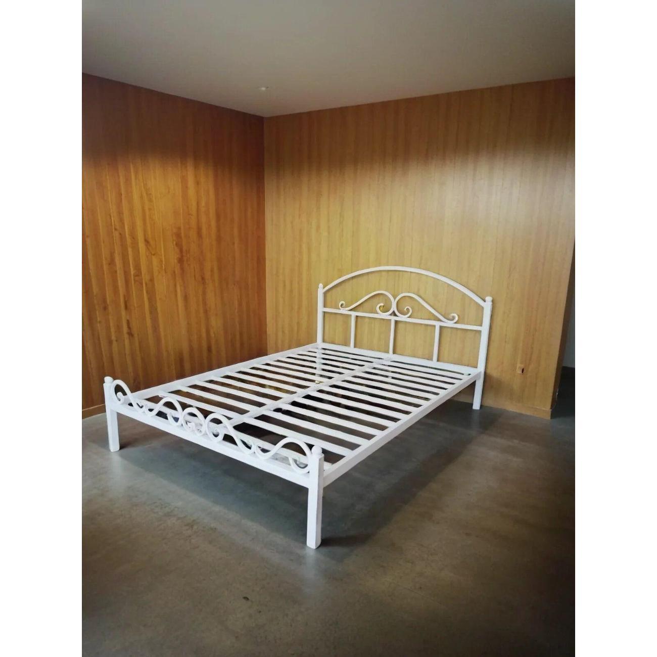 Кровать LOFT Mebel Ариэль белые