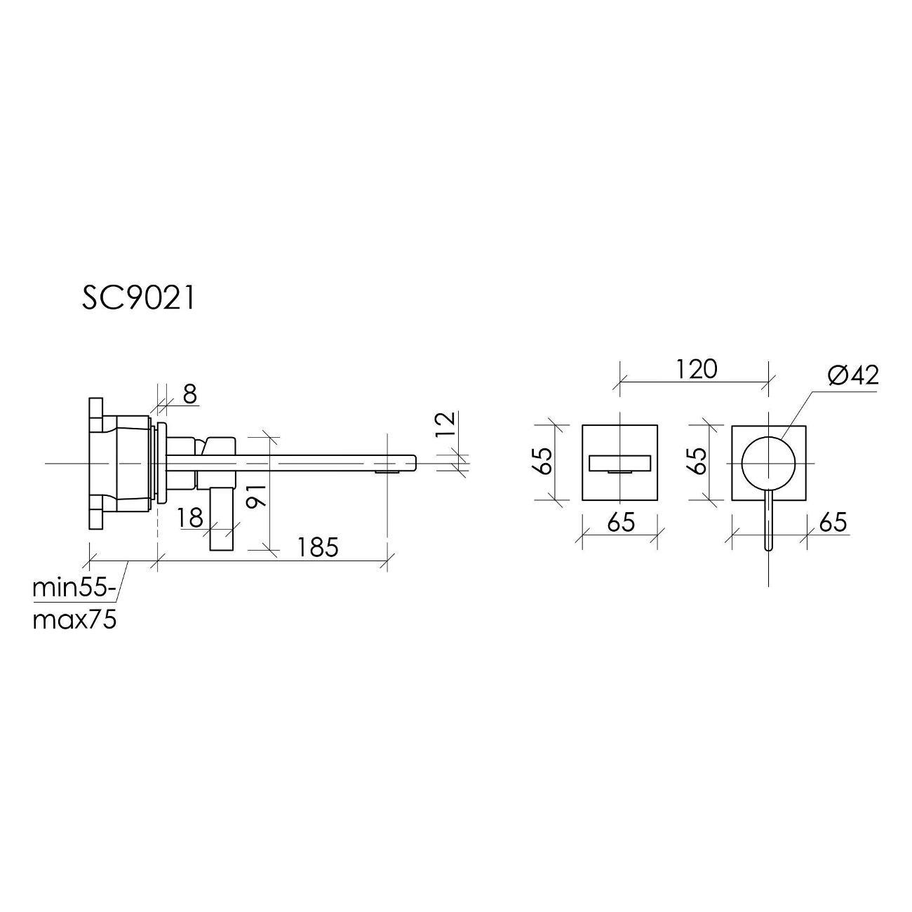 Смеситель sancos Линн (Linn) SC9021BG