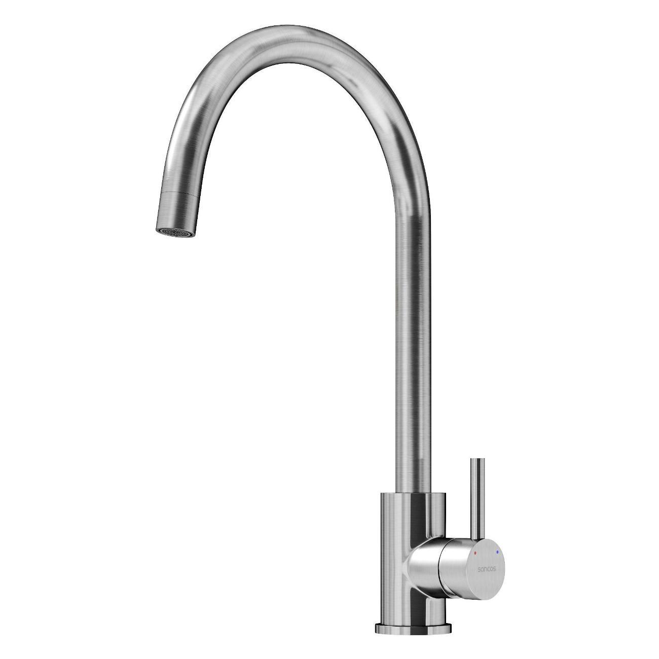 Смеситель sancos Сталь (Stainless) SC12001SS