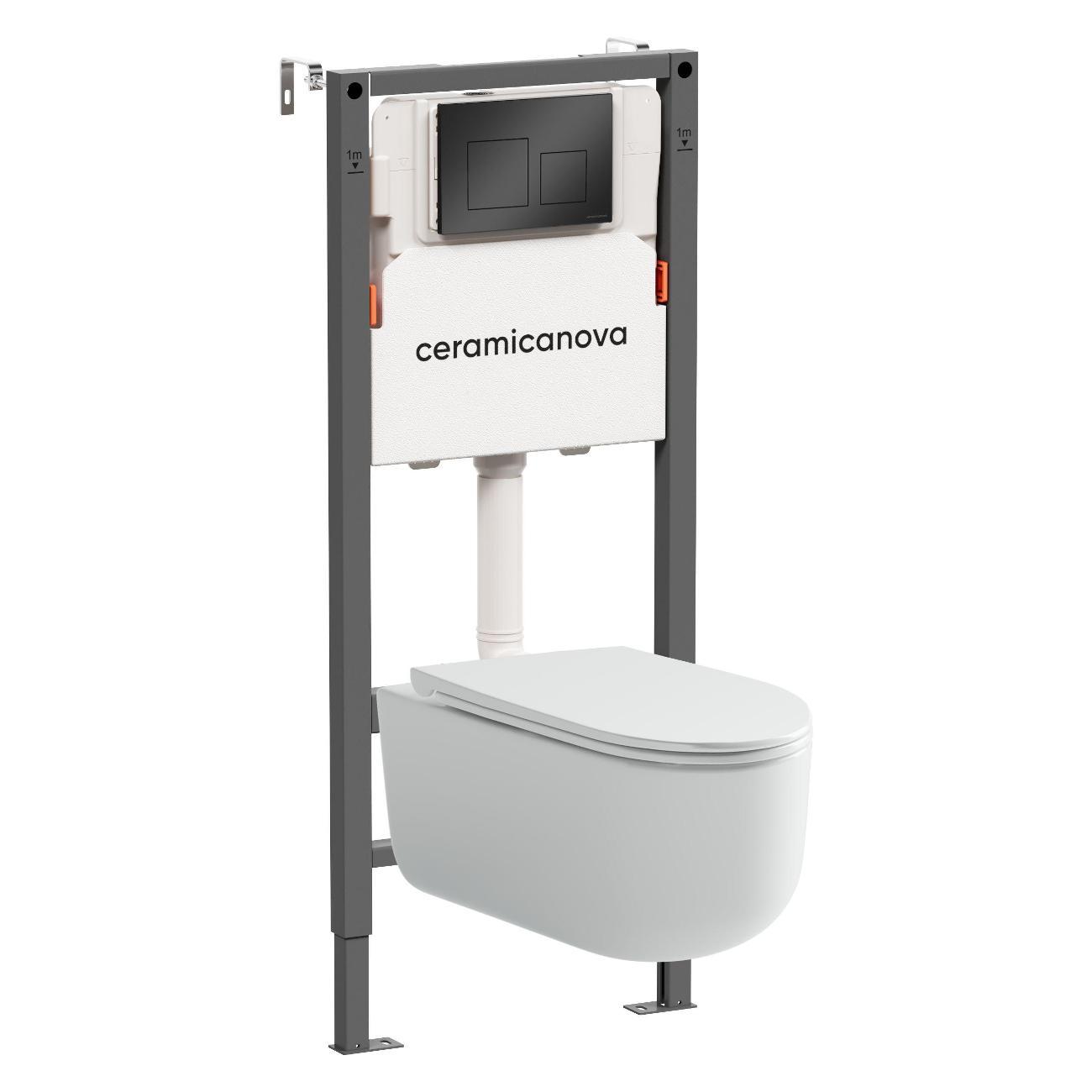 Система инсталляций и смыва Ceramicanova Баланс (Balance)/Квадрат (Square) CN12-003GG