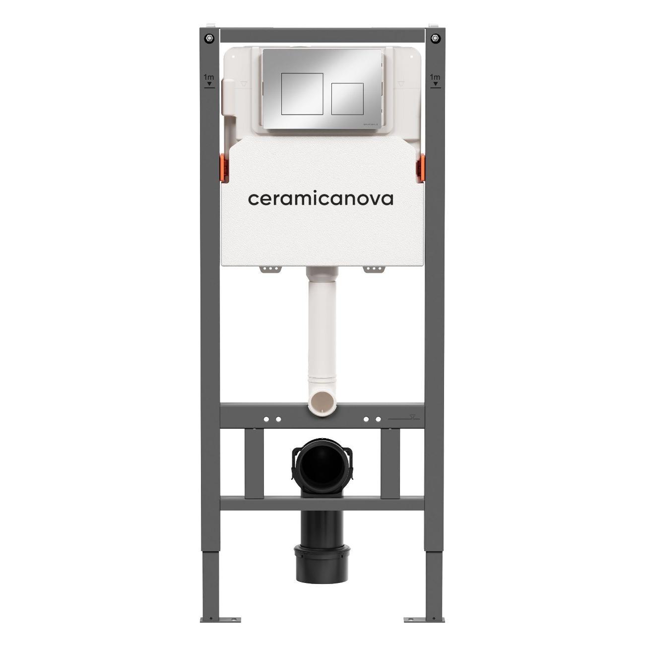 Система инсталляций и смыва Ceramicanova Баланс (Balance)/Квадрат (Square) CN121002CH