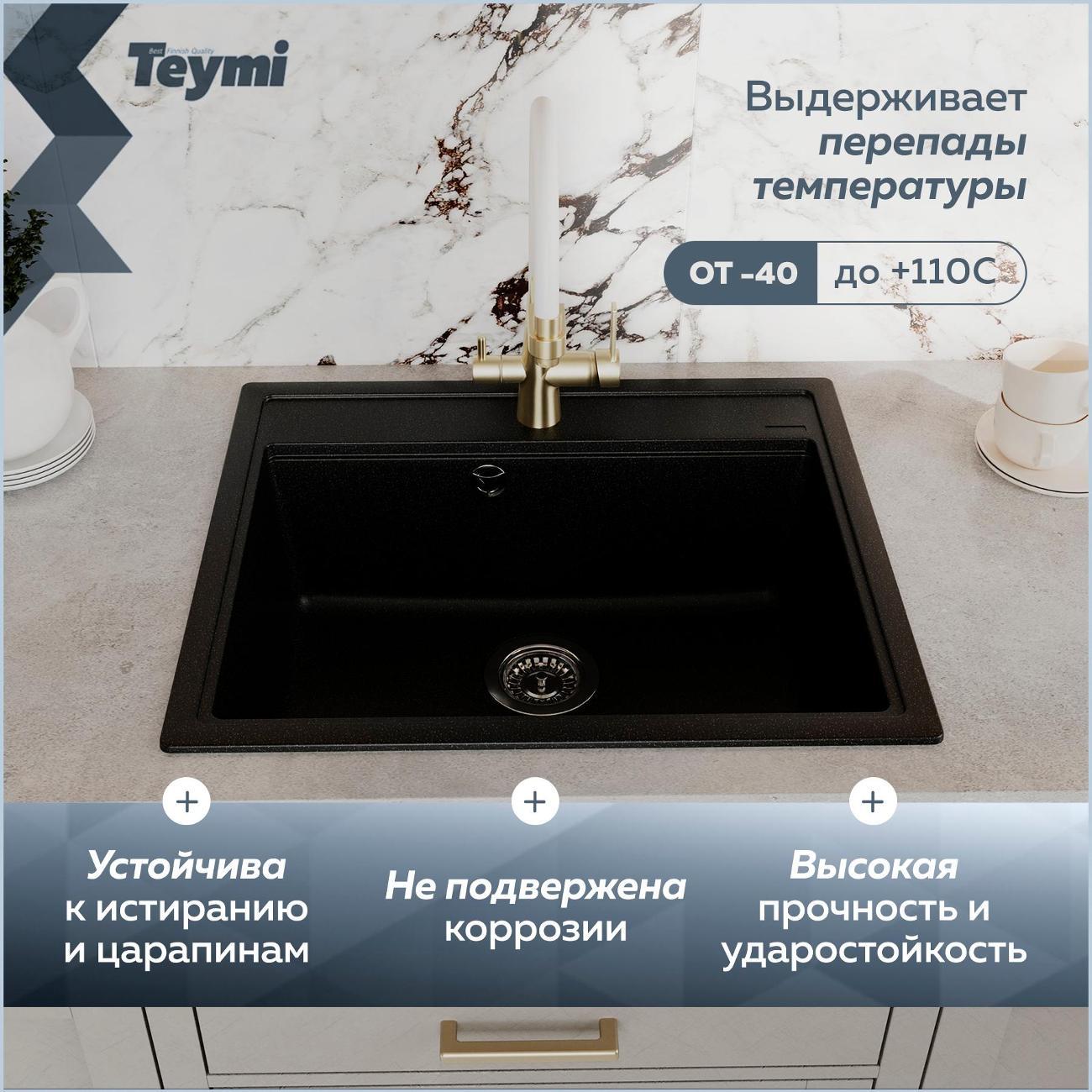 Раковина для кухни Teymi Lori Maxi T120120