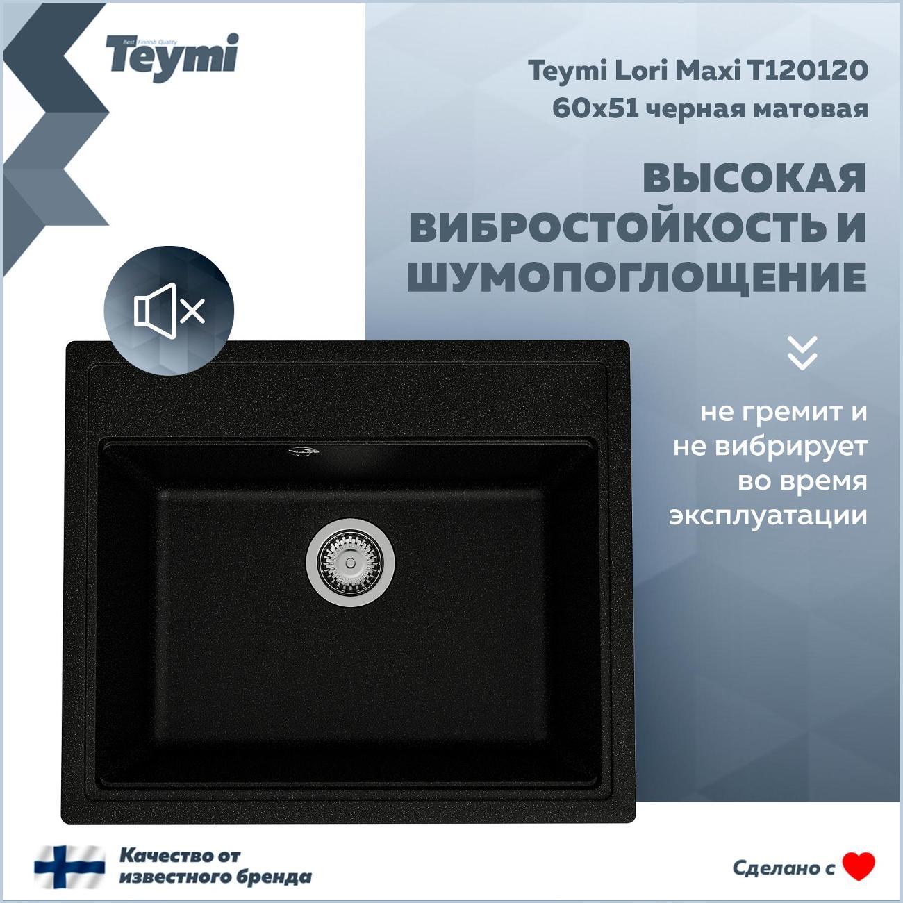 Раковина для кухни Teymi Lori Maxi T120120