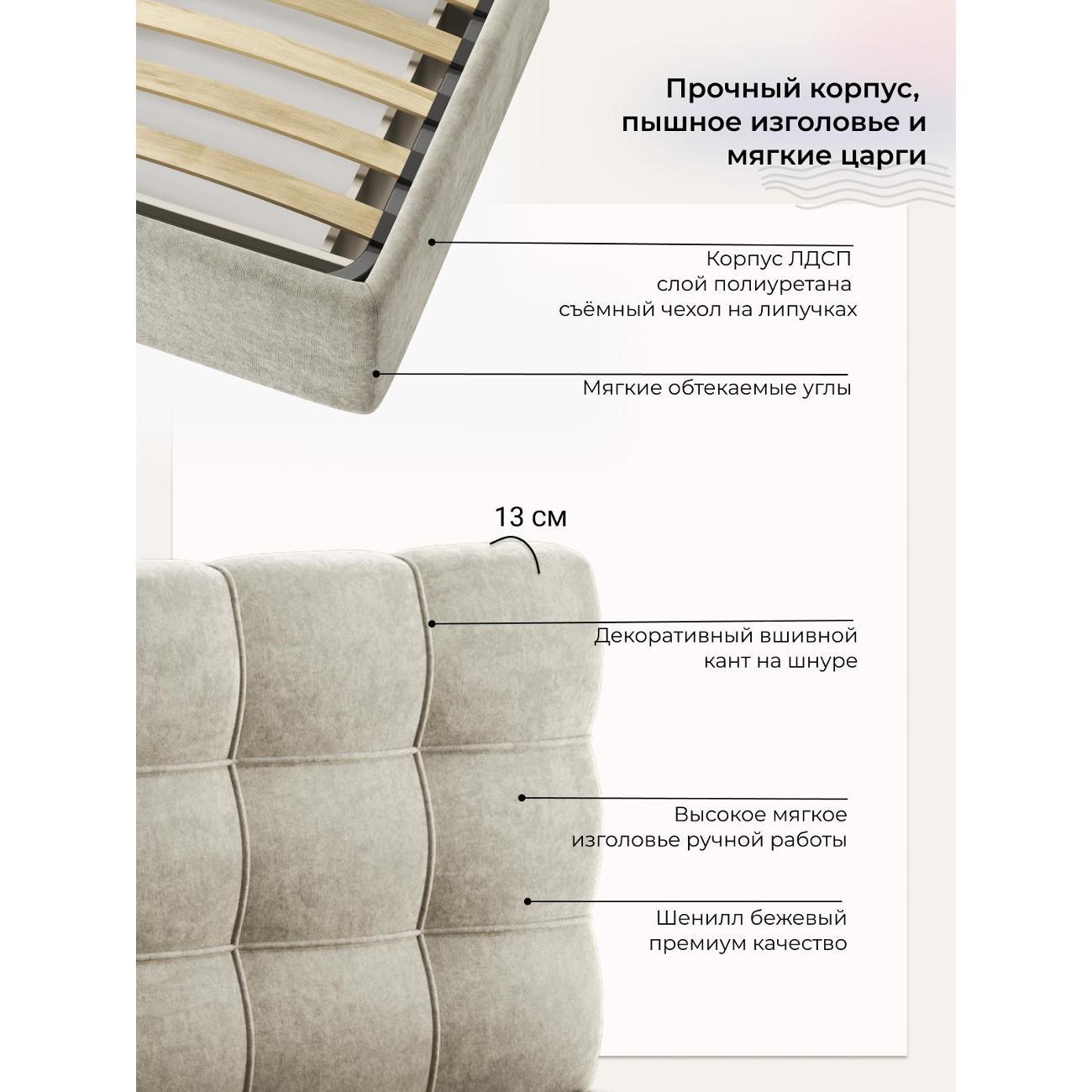 Кровать RuHome24 Prime Soft