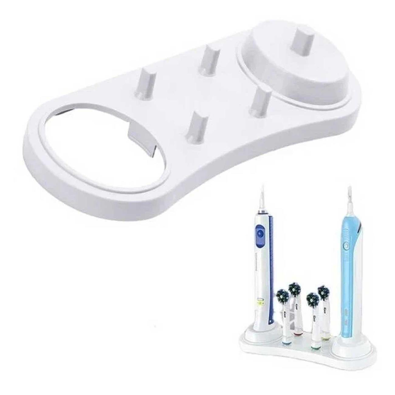 Держатель зубных щеток Moonstar Подставка для электрической зубной щетки Oral B, Двойная