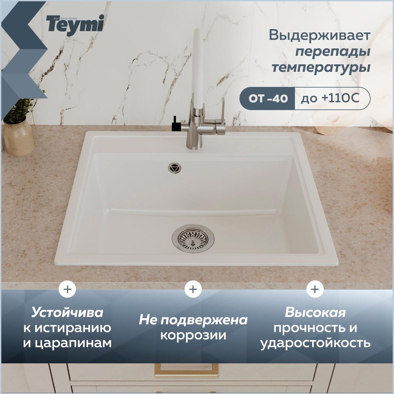 Раковина для кухни Teymi Lori Maxi T120121