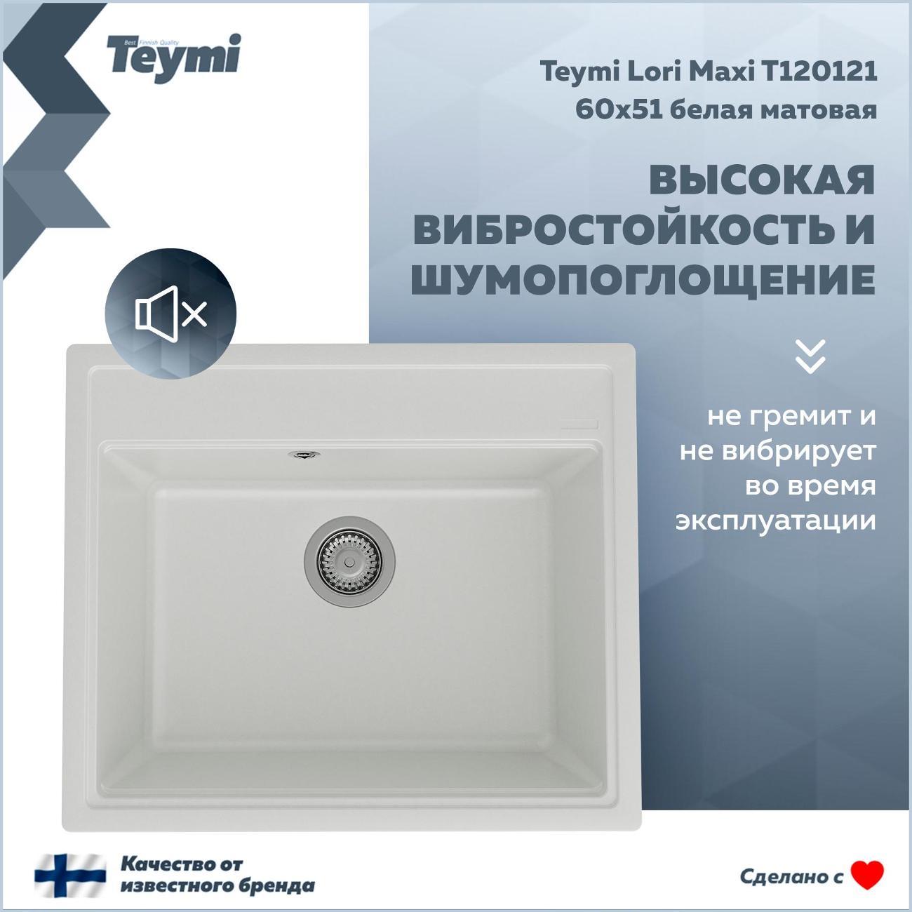 Раковина для кухни Teymi Lori Maxi T120121