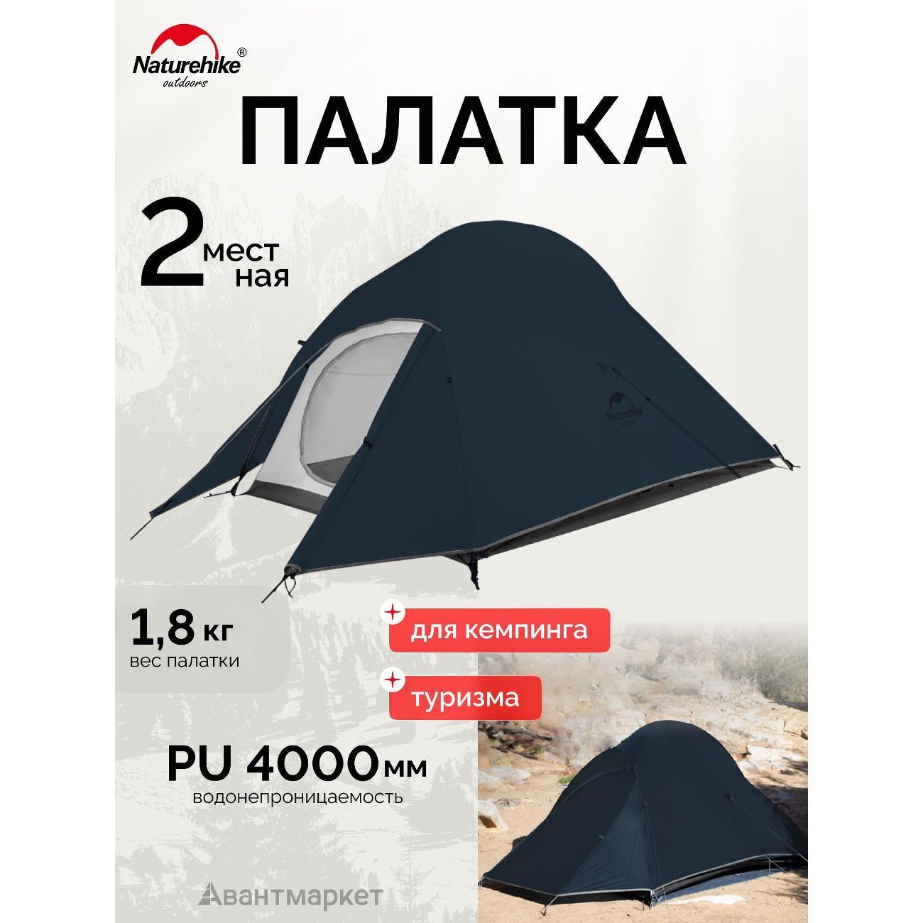 Палатка туристическая Naturehike NH17T001-T