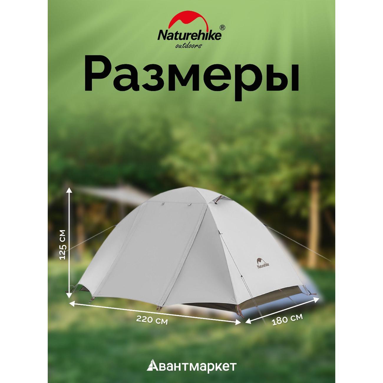 Палатка туристическая Naturehike Yunchuan-Pro Ultra-Light 4 Seasons CNK2300ZP024