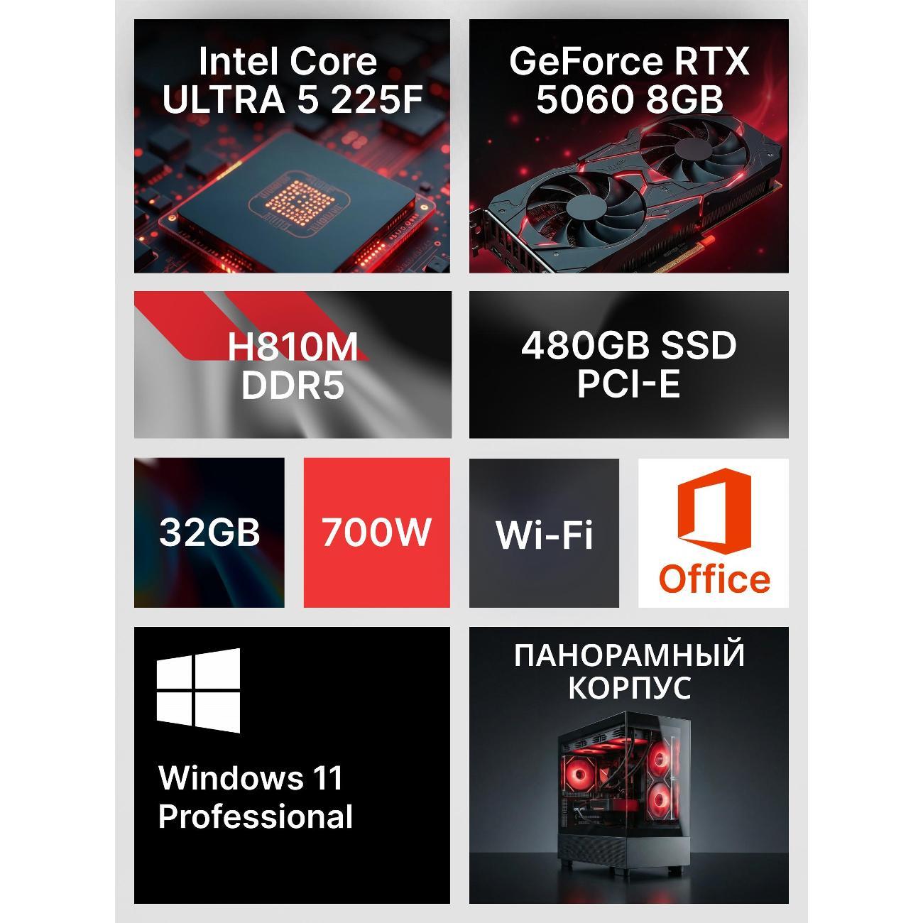 Системный блок Robotcomp M-16 V3 Plus Ultra Aqua