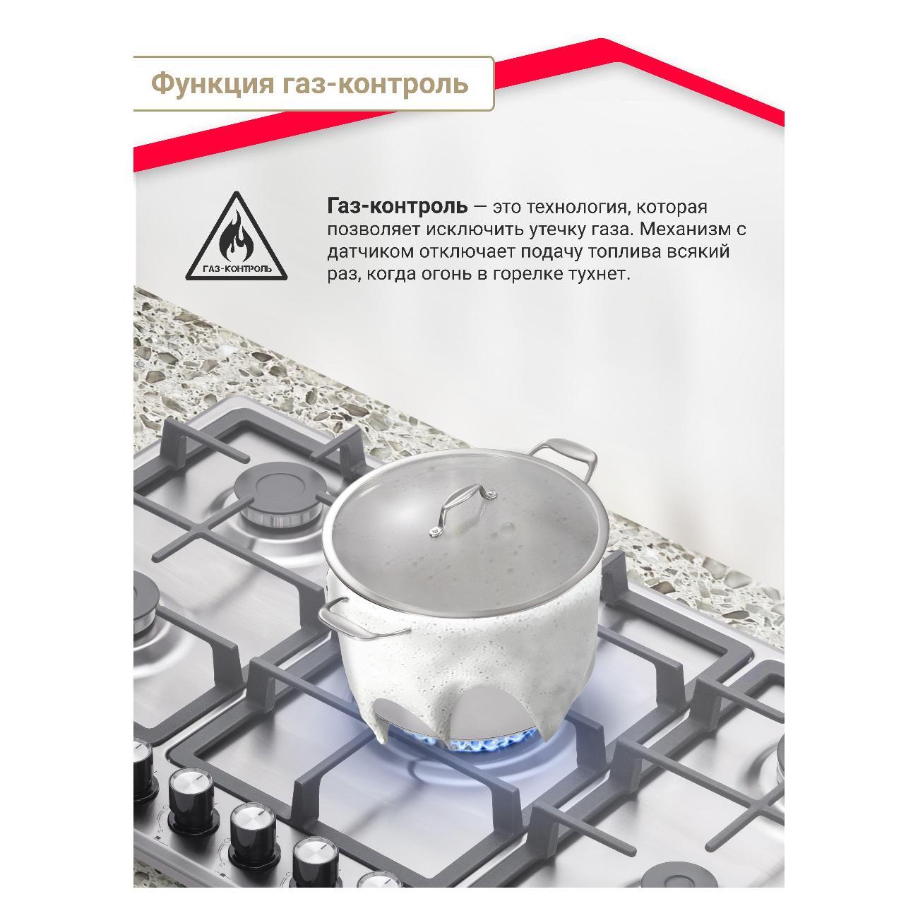 Варочная панель газовая Simfer H90W51M572
