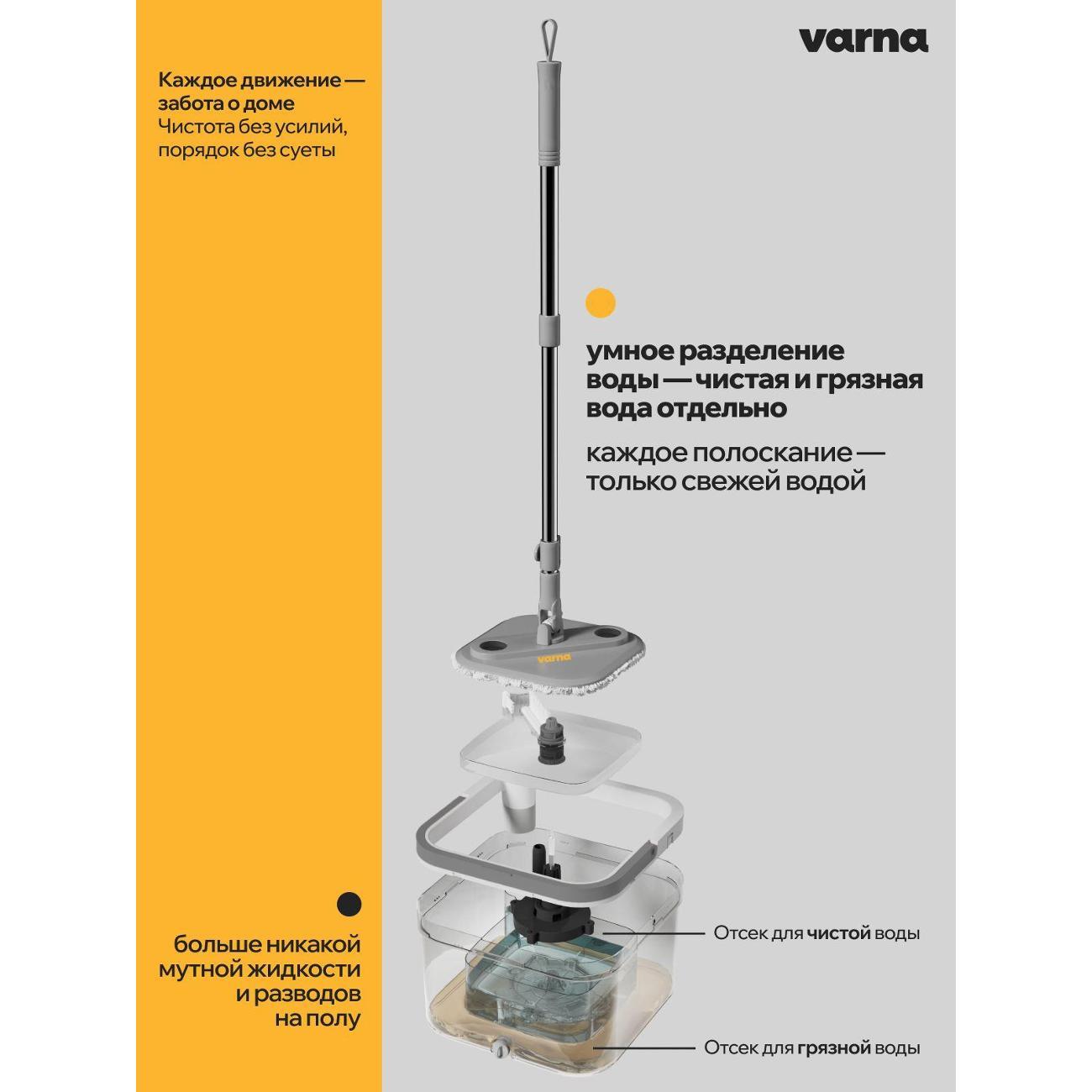 Швабра varna Spinna