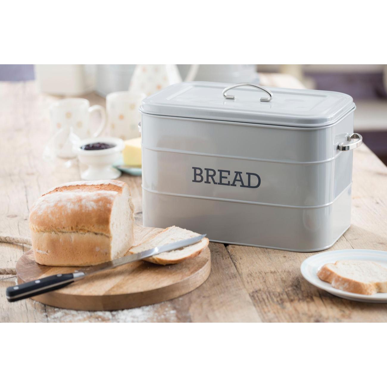 Хлебница Kitchen Craft Kitchen Craft Хлебница GREY 40х22х26 Living Nostalgia