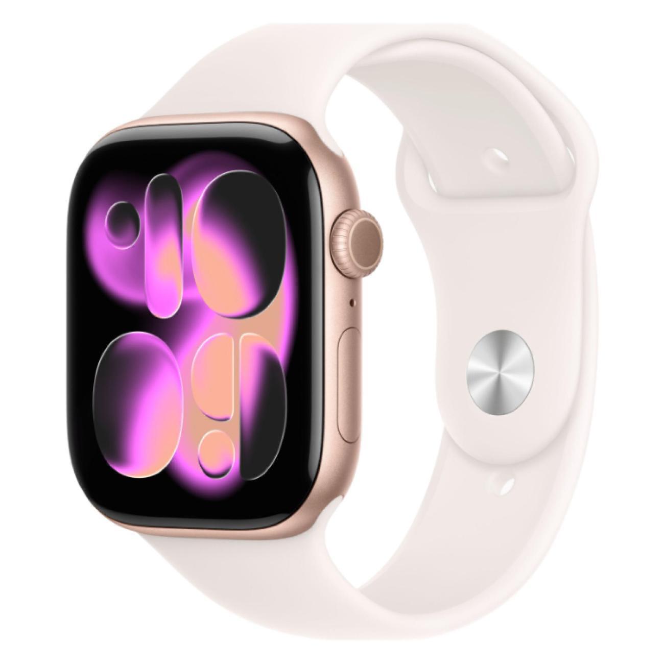 Смарт-часы Apple Watch S11 46 Rose Gold SB Light Blush S/M