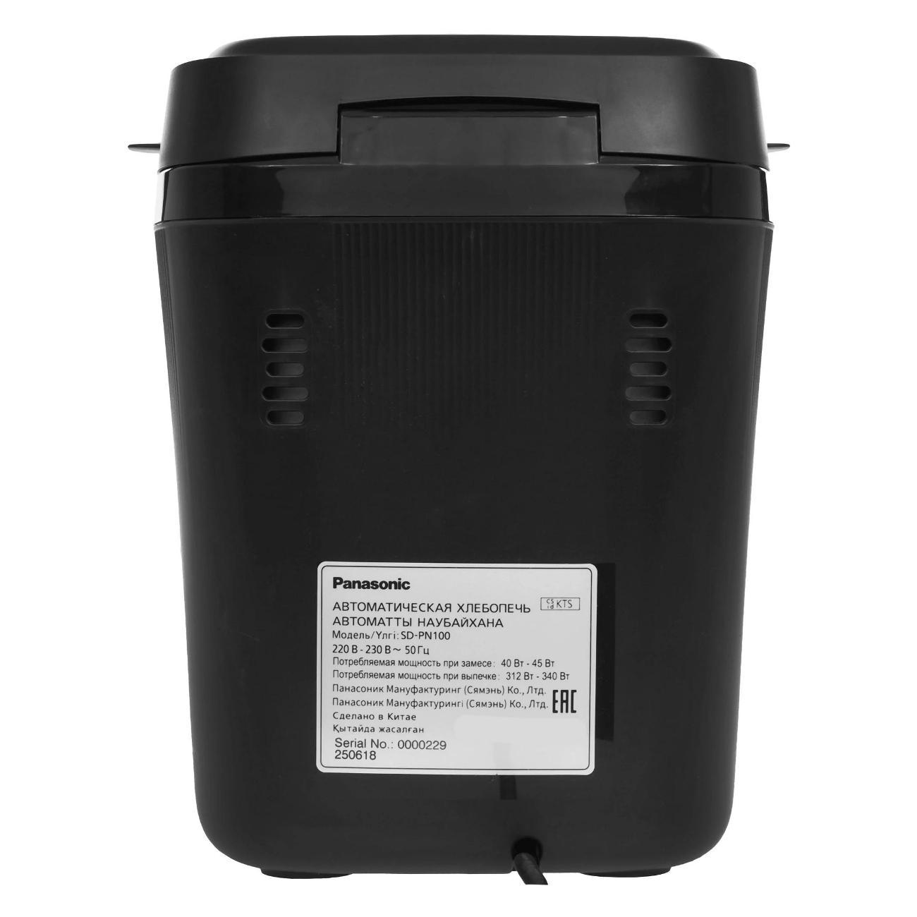 Хлебопечь Panasonic Хлебопечь Panasonic SD-PN100KTS